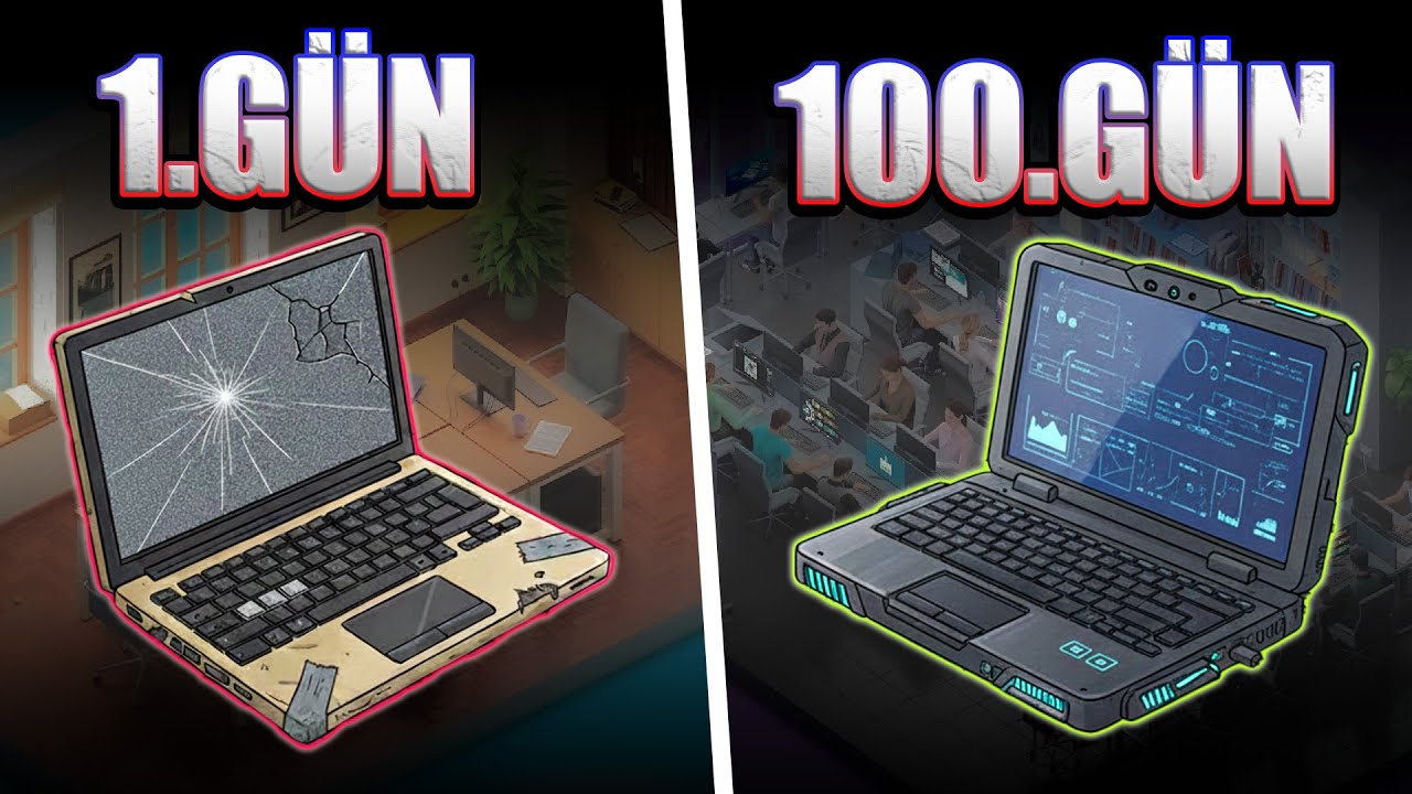 Sıfırdan En İyi Laptopu Üretmek - Laptop Tycoon Türkçe