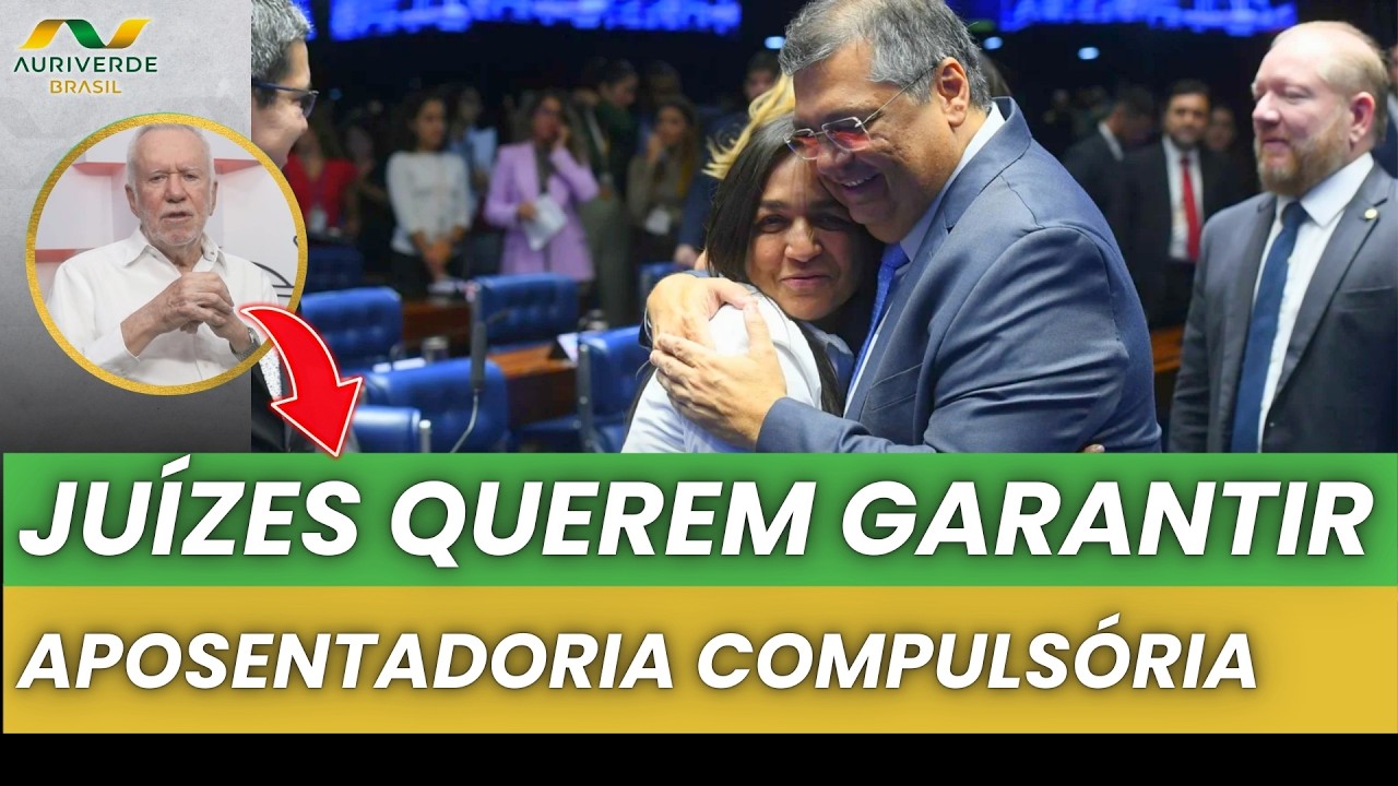 Juízes vão ao Senado para garantir a aposentadoria compulsória | Análise de Alexandre Garcia