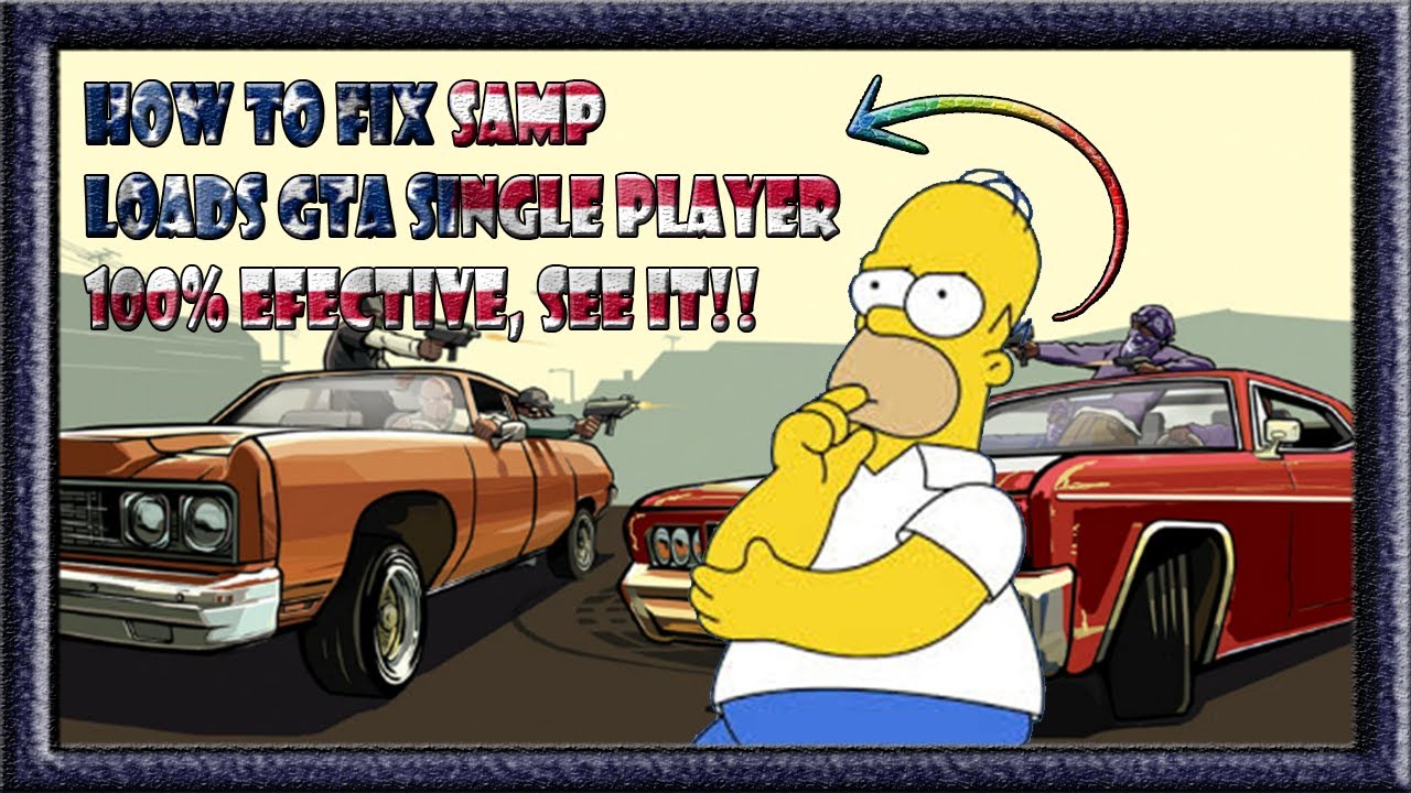 ▶️ КАК ИСПРАВИТЬ ЗАГРУЗКИ SAMP В ОДИНОЧНОЙ ИГРАХ GTA 100% ЭФФЕКТИВНО, СМОТРИТЕ! ПРОБЛЕМЫ С GTA SA...