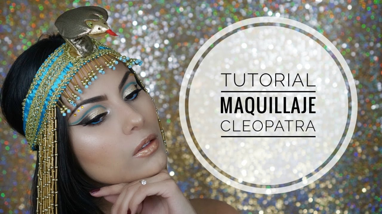 Tutorial Maquillaje CLEOPATRA | Halloween | SindyArenas