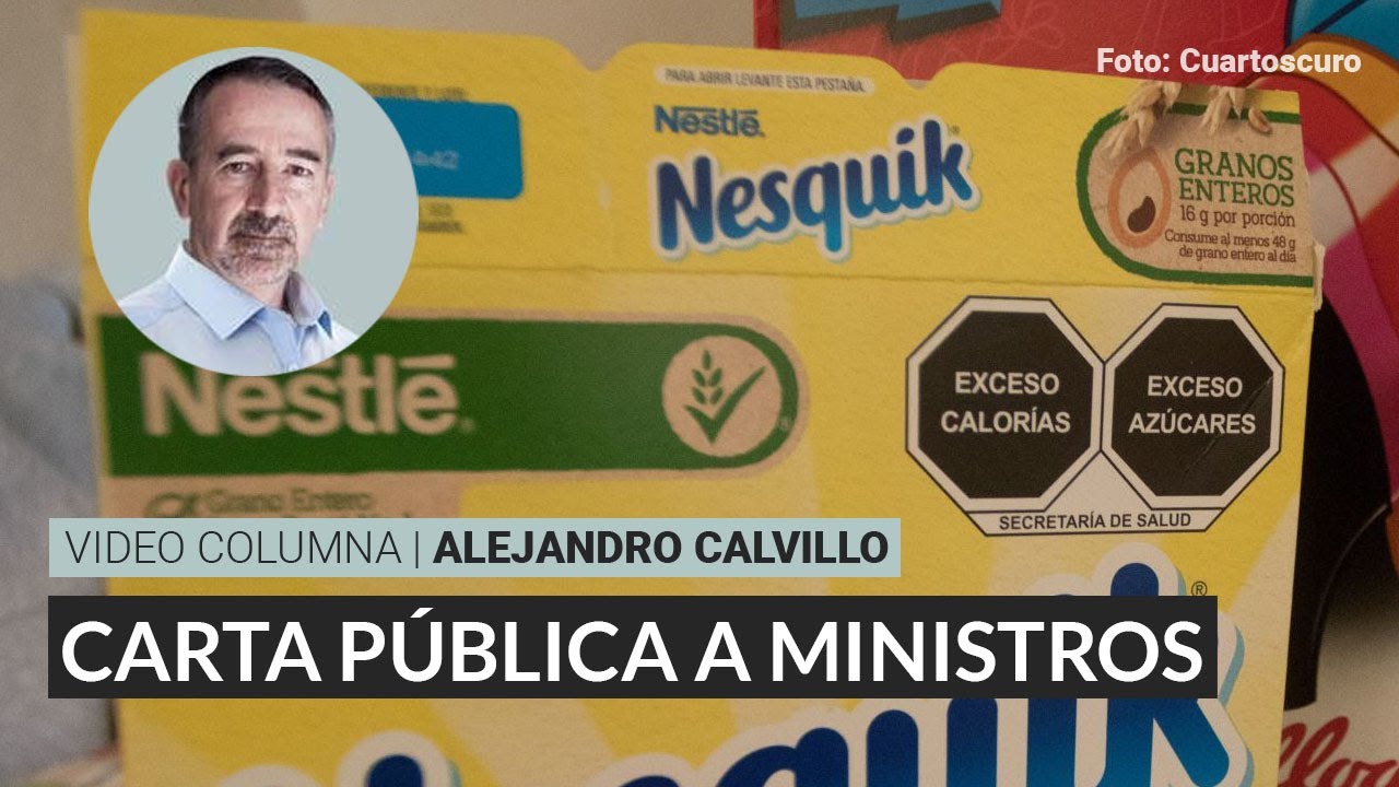 Carta pública a ministros, por Alejandro Calvillo | Video columna