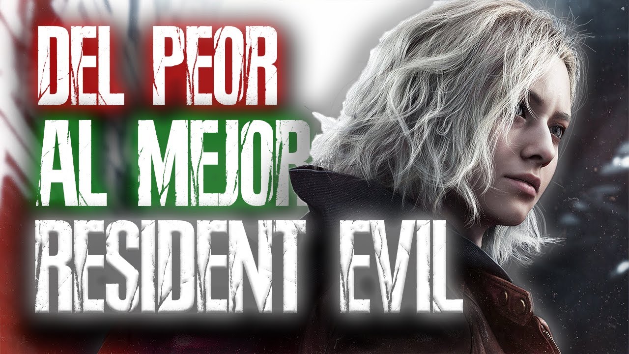 Del PEOR al MEJOR RESIDENT EVIL