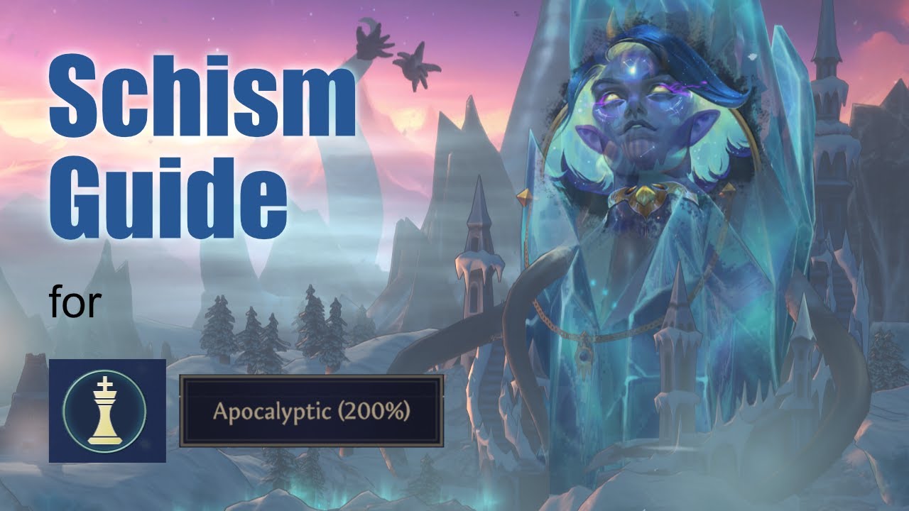 Schism Guide for Apocalyptic Difficulty
