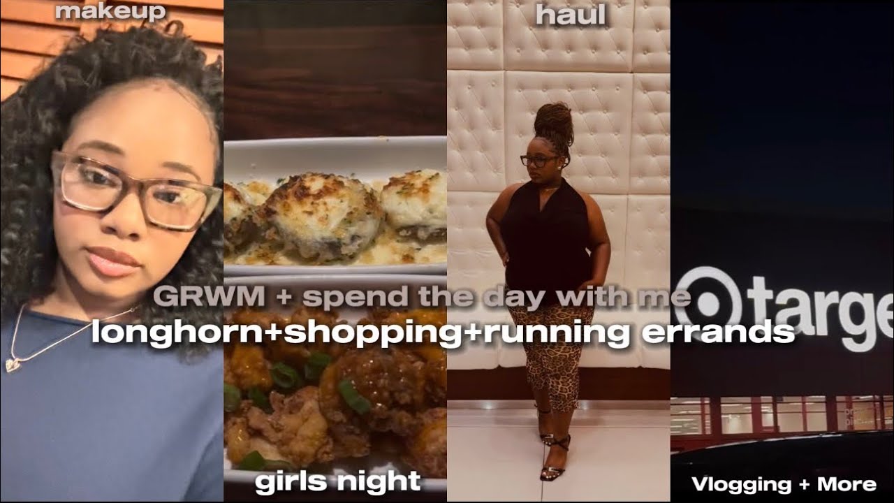 Spend the day with me: grwm, shopping , girls night & more ( shortest vlog ever) 