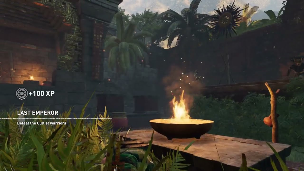 Shadow of the Tomb Raider - LAST EMPEROR DEFEAT THE CULTIST WARRIORS - GAMEPLAY