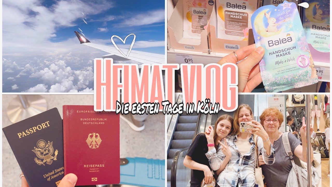 Die ersten Tage in Köln 🥰 30 Stunden unterwegs | Habe soviel verpasst | DM HAUL