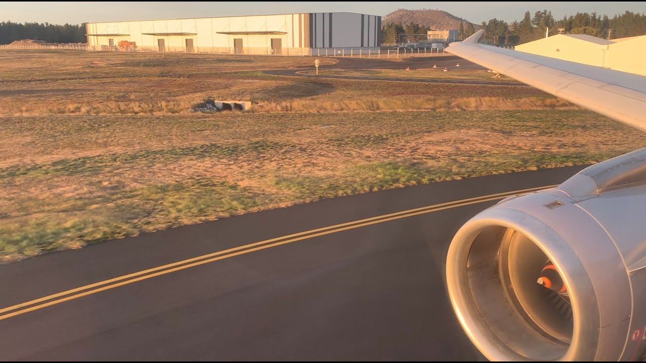 Morning Departure out of Hobart | Jetstar | Airbus A321