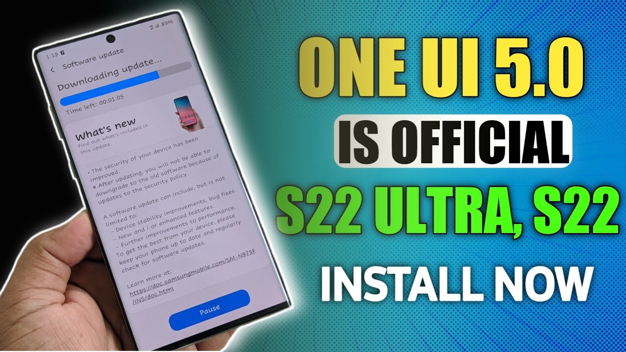 Samsung One UI 5.0 Beta is HERE! - How To Install and Eligible Devices | Android 13