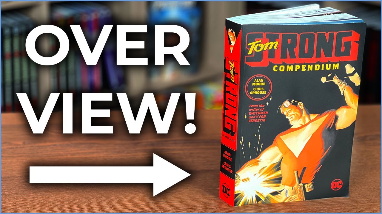 Обзор сборника комиксов Тома Стронга | Лучший или худший комикс Алана Мура?