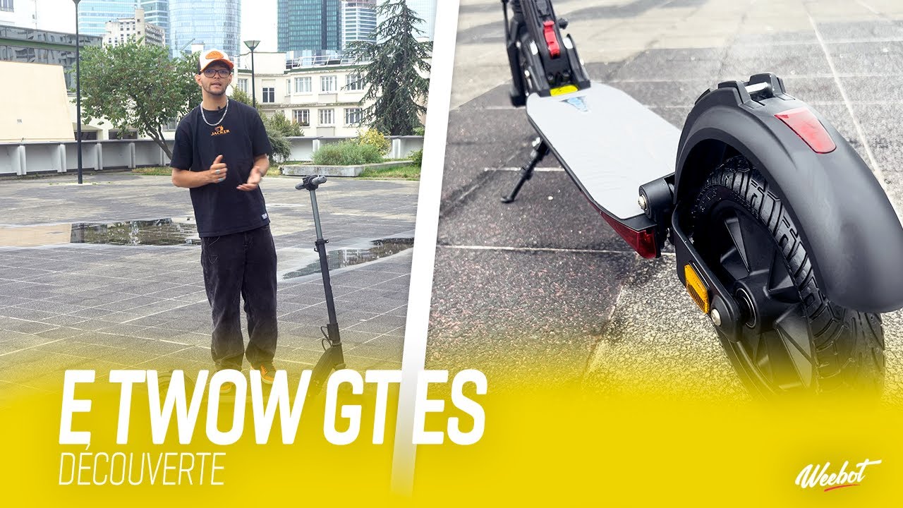 ETWOW BOOSTER ES : UNE TROTTINETTE ELECTRIQUE PRATIQUE !