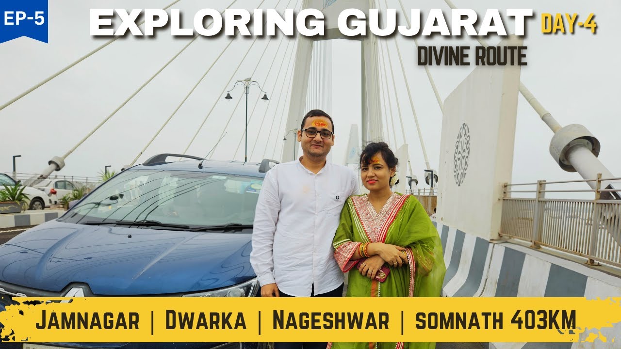Jamnagar to Somnath Road Trip🤩 Dwarka Nageshwar Jyotirlingain
