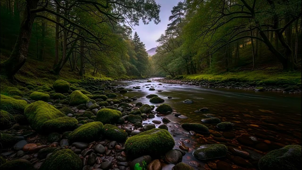 Sleep On The Moon - Recycled Water Flow Sound for Space Station Vibe & Deep Sleep