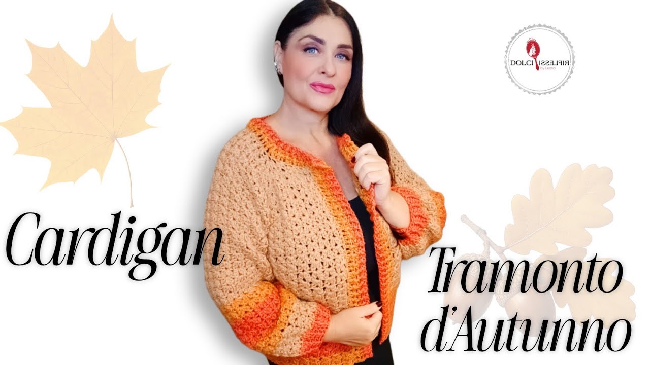 Cardigan Autunnale all&rsquo;Uncinetto: Solo 5 Gomitoli per un Capo da Sogno
