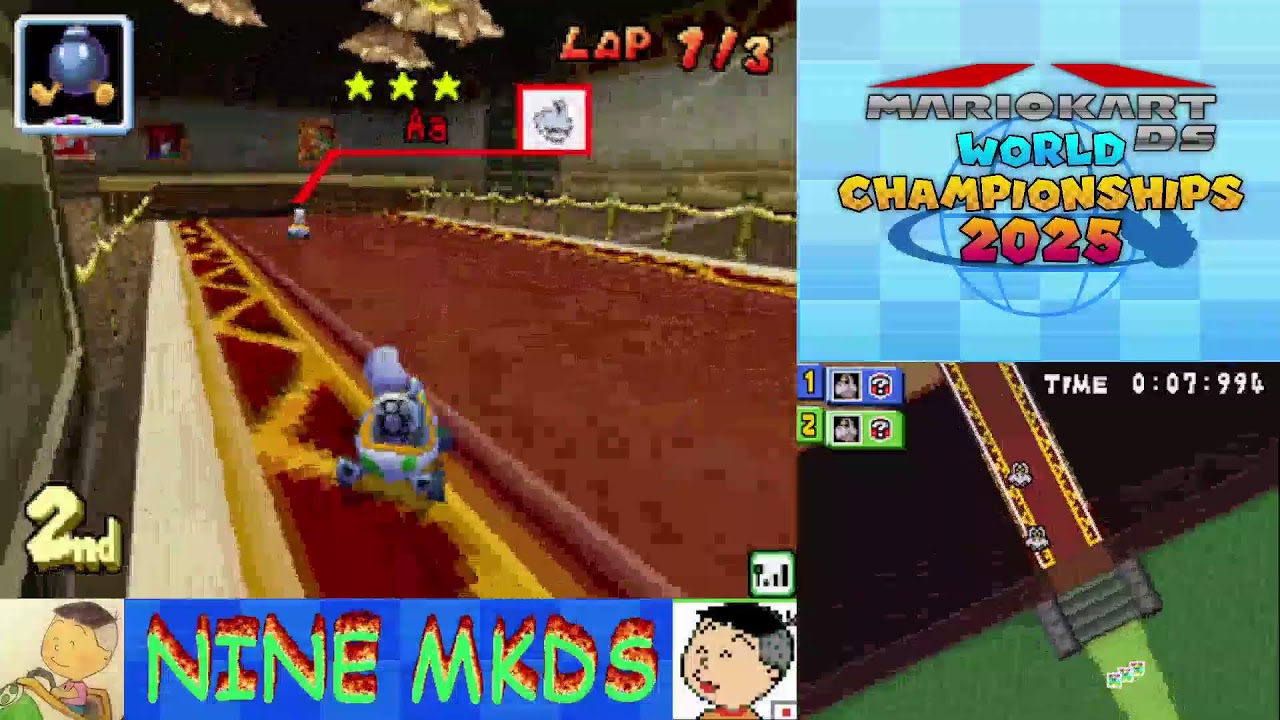 【マリオカートDS】 大会(1v1 GP Clash)  Group C vs.カイル