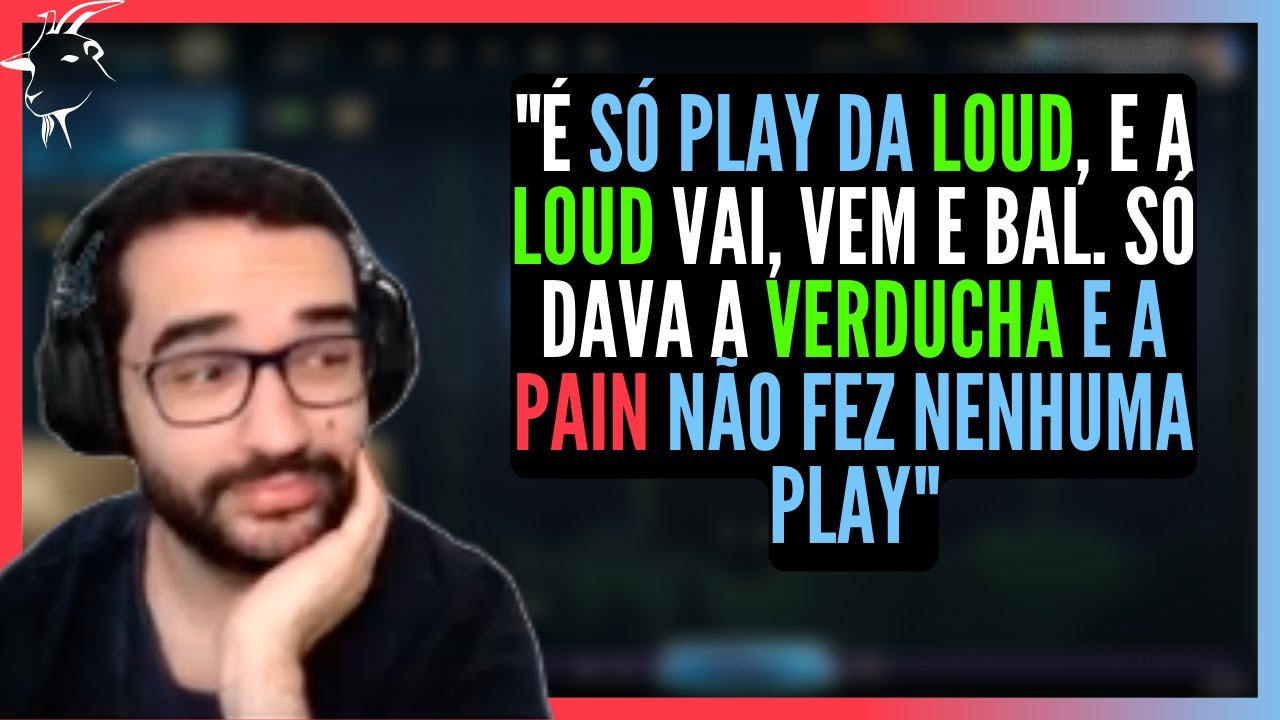 TAKESHI REACT AO BRONZIOCRE DA FINAL DO CBLOL | LOUD X PAIN