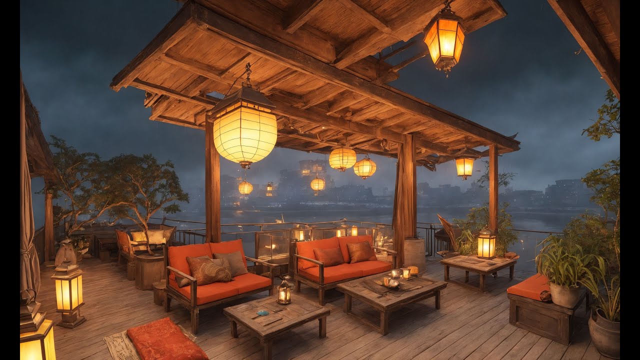 Japanese Rainy Night | Zen Lounge