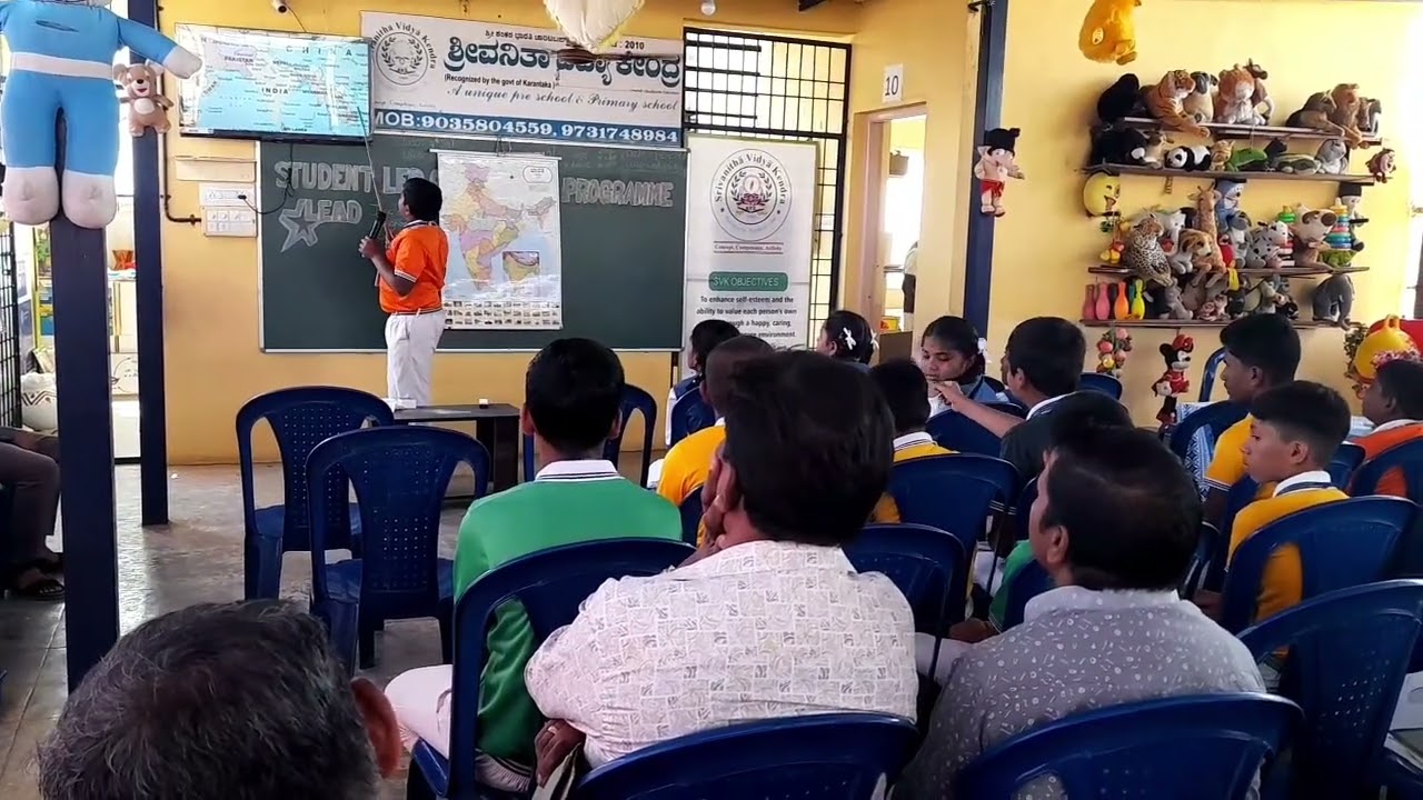 Seminar Programme by SVK 7th Std Students Subject: Social #srivanithavidyakendra #school #seminar 