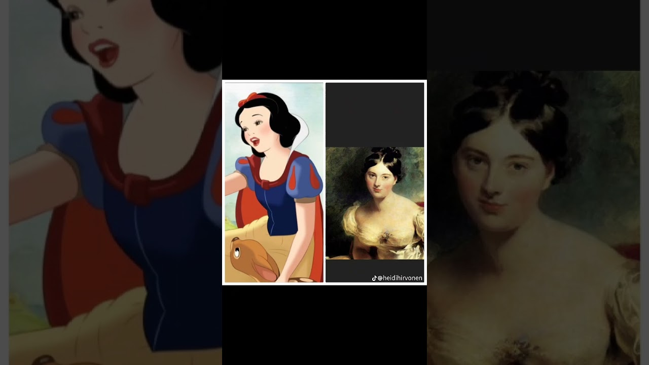 Walt Disneyn piirros & Oikea Lumikki, Maria Sophia von Erthal