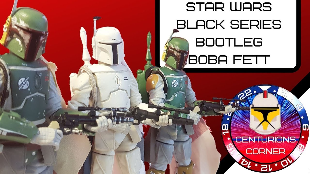 Star Wars Black Series Boba Fett Bootleg Review and Comparison
