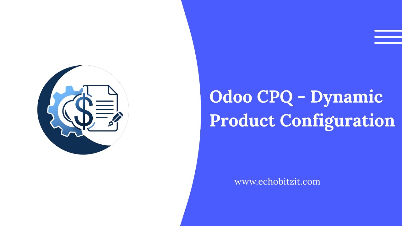 Odoo CPQ | Configure, Price & Quote Automation in Odoo