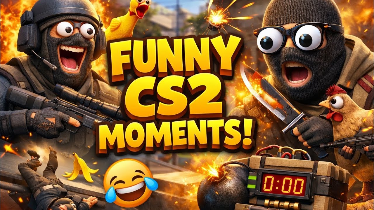 FUNNY CS2 MOMENTS That Will Make You Laugh 😂 | Best Counter-Strike 2 Fails & Highlights