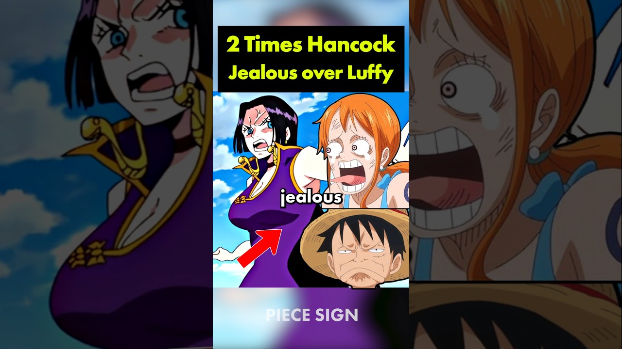 2 times Hancock got jealous over Luffy's girls