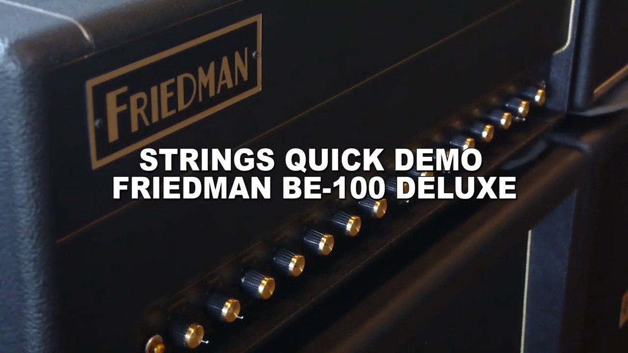 Strings Quick Demo : Friedman BE-100 Deluxe