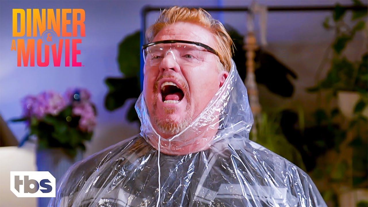 Jake Busey Talks &ldquo;Twister&rdquo; with Jason Biggs and Jenny Mollen (Clip) | Dinner and a Movie | TBS