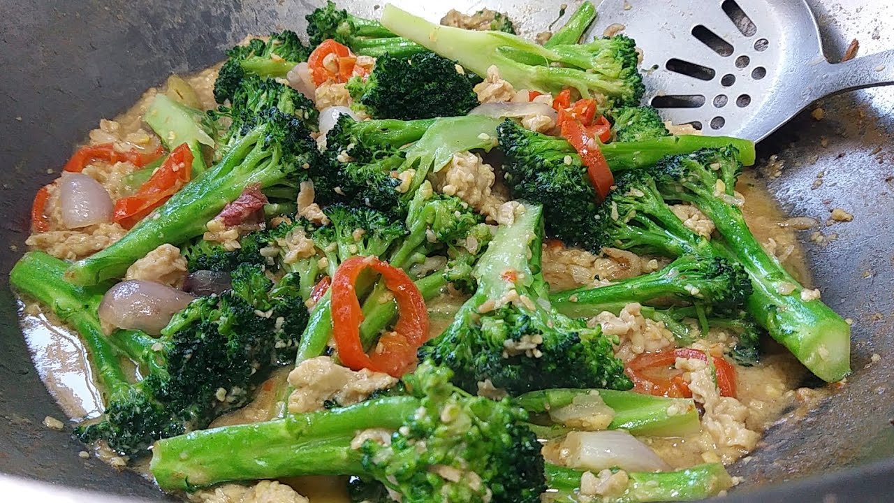 IDE TUMISAN‼️BROKOLI DAN TEMPE DI TUMIS BEGINI RASANYA BIKIN NAGIH
