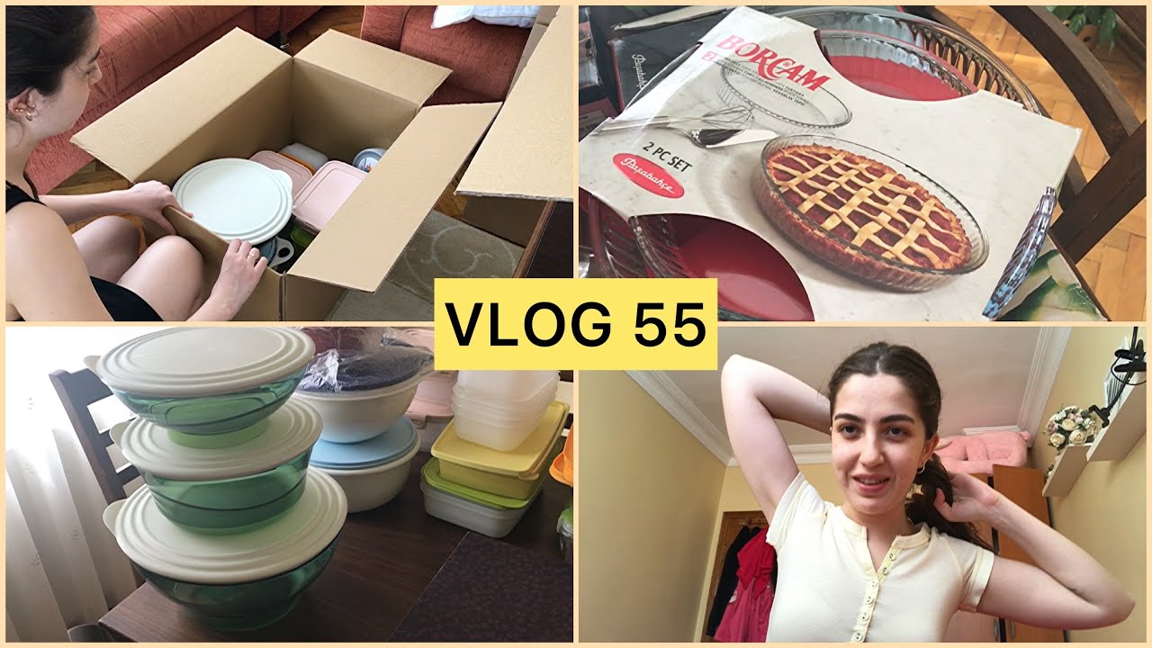 ÇEYİZ HEDİYELERİM, KOLİ DÜZENLEME, KARANTİNADA BİR GÜN, VLOG 55