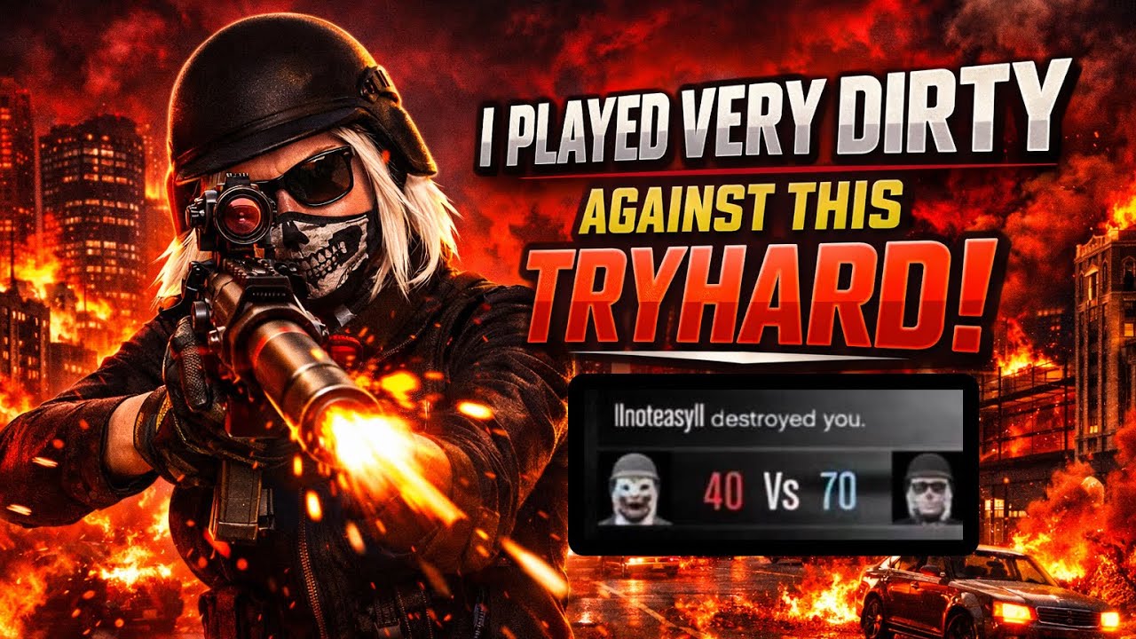🔥😈 FreeMode No Rules, No Mercy 😈 I Played VERY Dirty Against This Tryhard 🔥#gta 