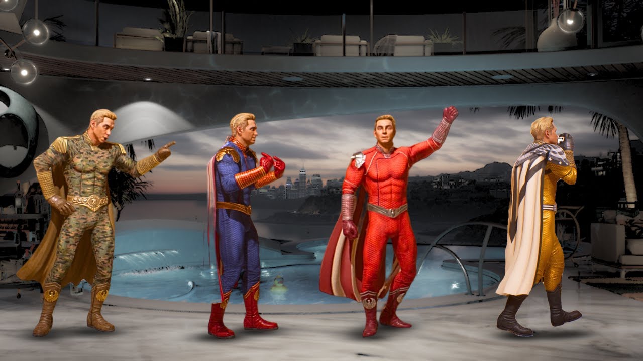 Homelander All Taunts