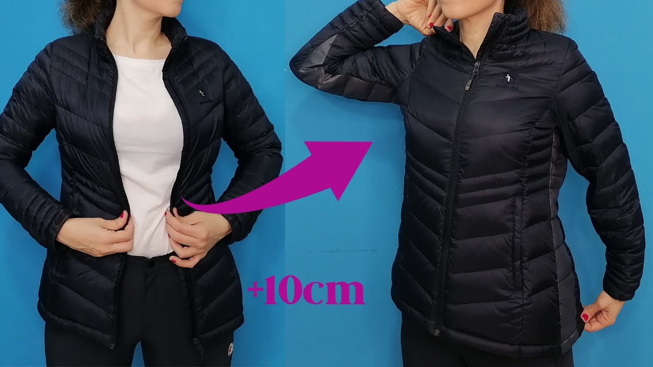 A Simple Sewing Trick to Upsize a Coat without Going to the Tailor !