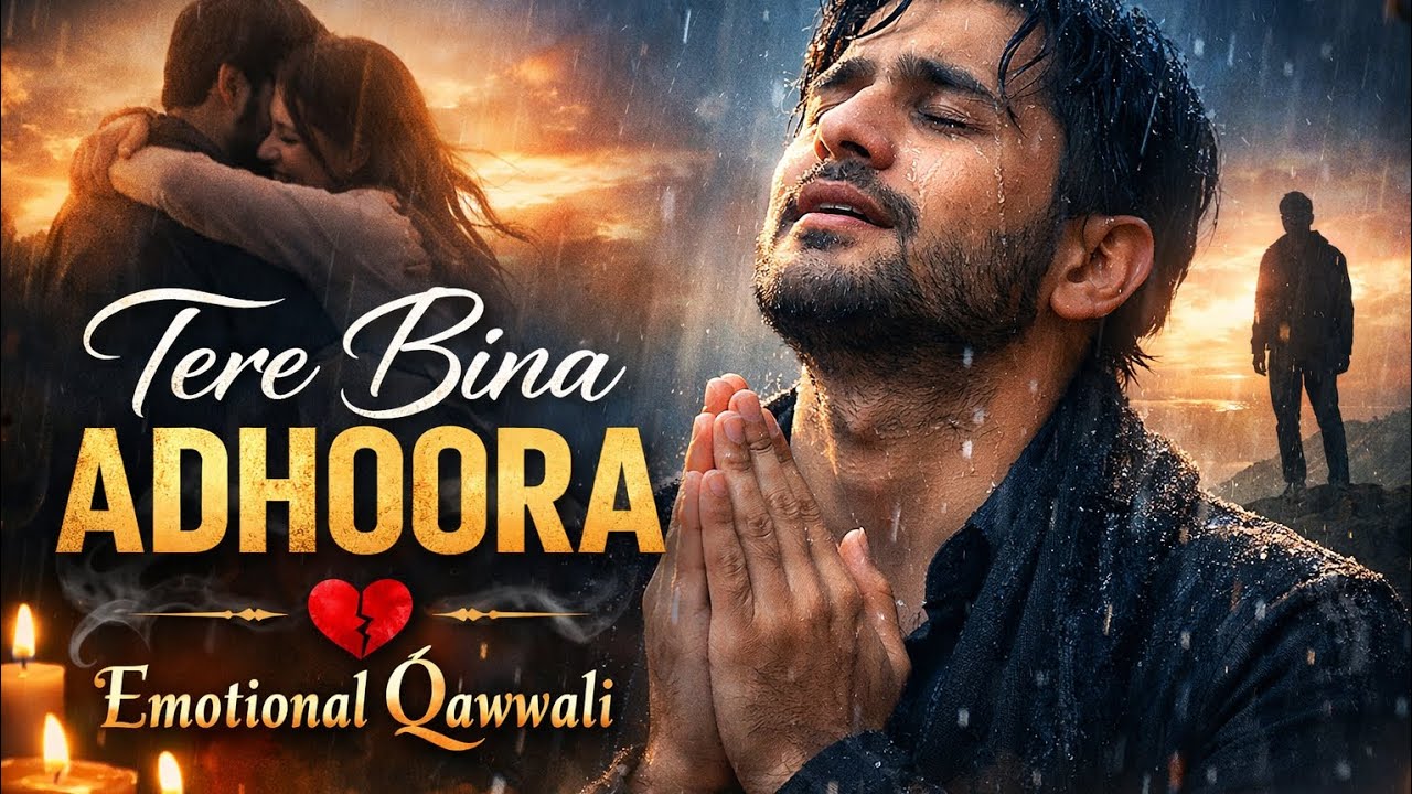 Tere Bina Adhoora | Heart Touching Emotional Qawwali 2026 | Sad Love Song 💔