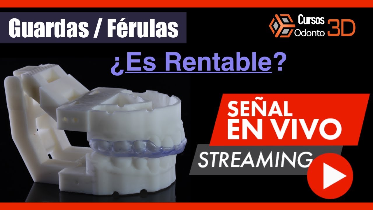 📈 Como recuperar la inversión en impresión 3D Dental. | Férulas / Guardas Oclusales impresas en 3D