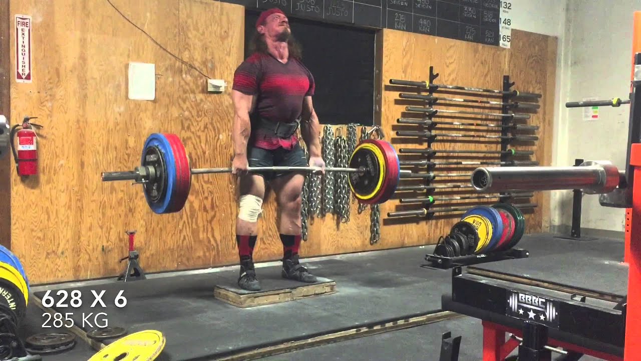 Dan Green - Stiff Bar Deadlifts
