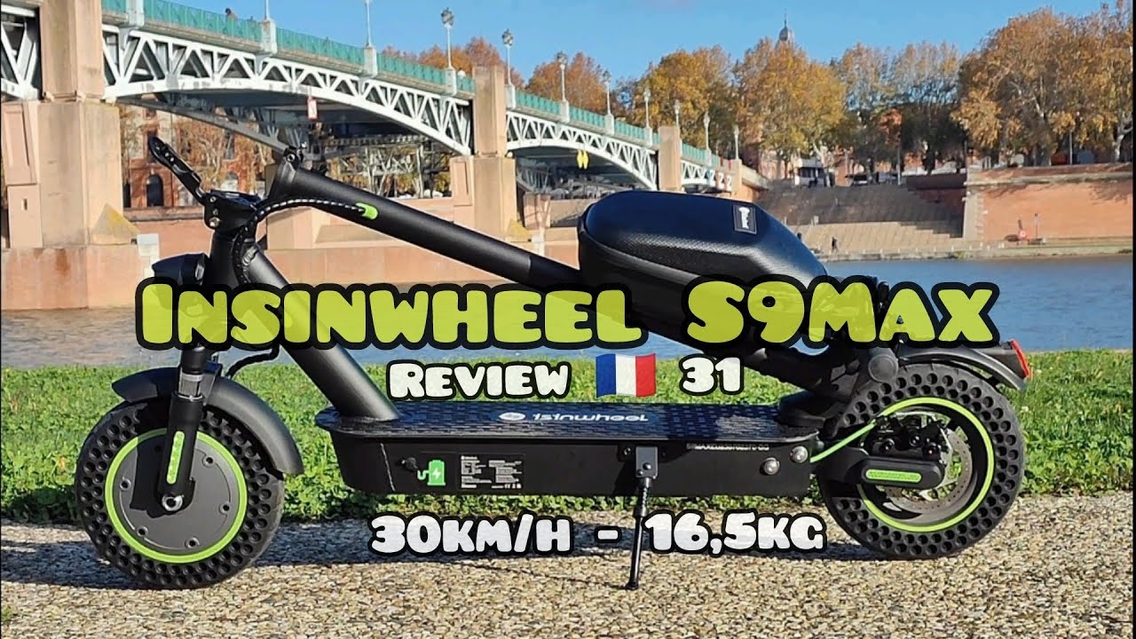 Encore moins cher ! Trottinette électrique Isinwheel S9MAX - Test Officiel Fr.