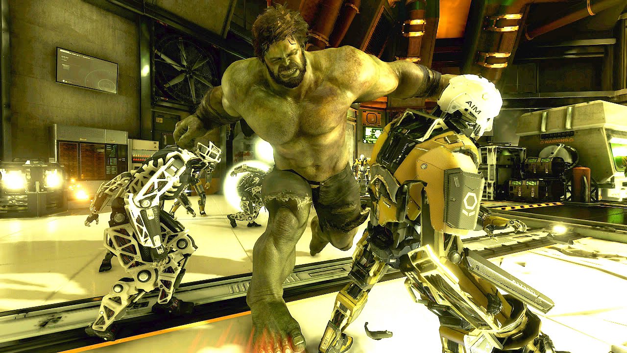 Marvel's Avengers - Epic Hulk Combat, Rampage & Exploration Gameplay