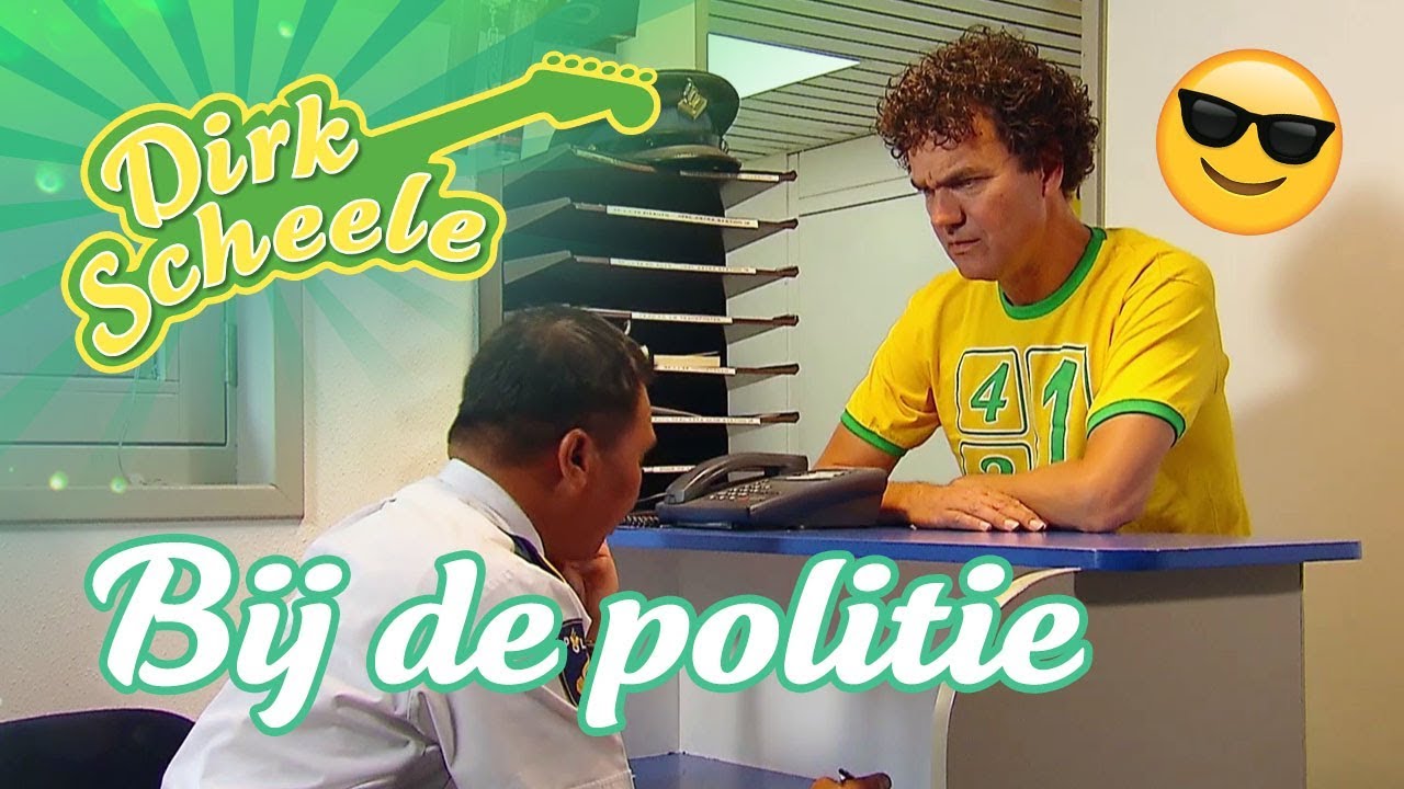 Dirk Scheele - Bij de politie | Op stap met Dirk Scheele