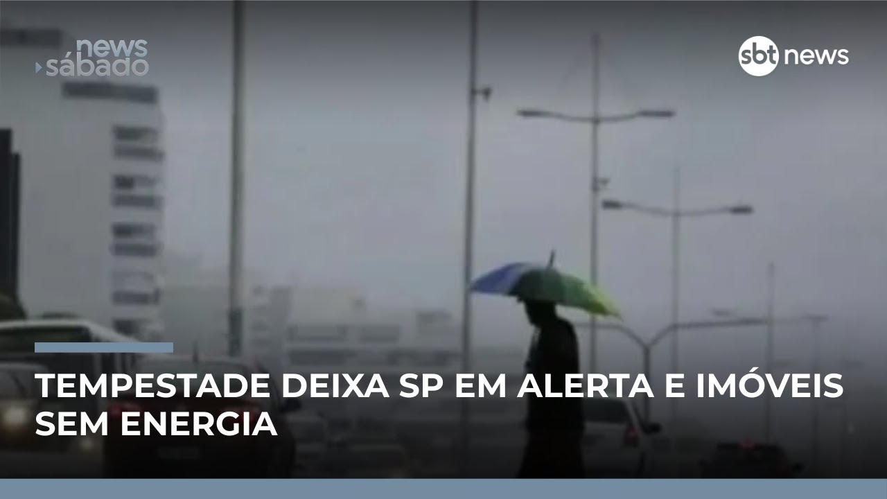 São Paulo entra em estado de atenção para alagamentos após forte chuva | 
