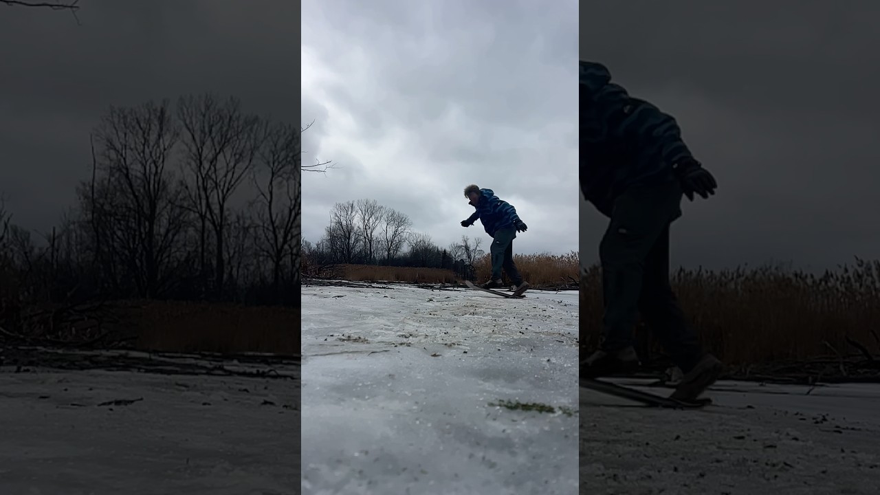 3shuv Snowskating #snowskate #snowskating #shuvit
