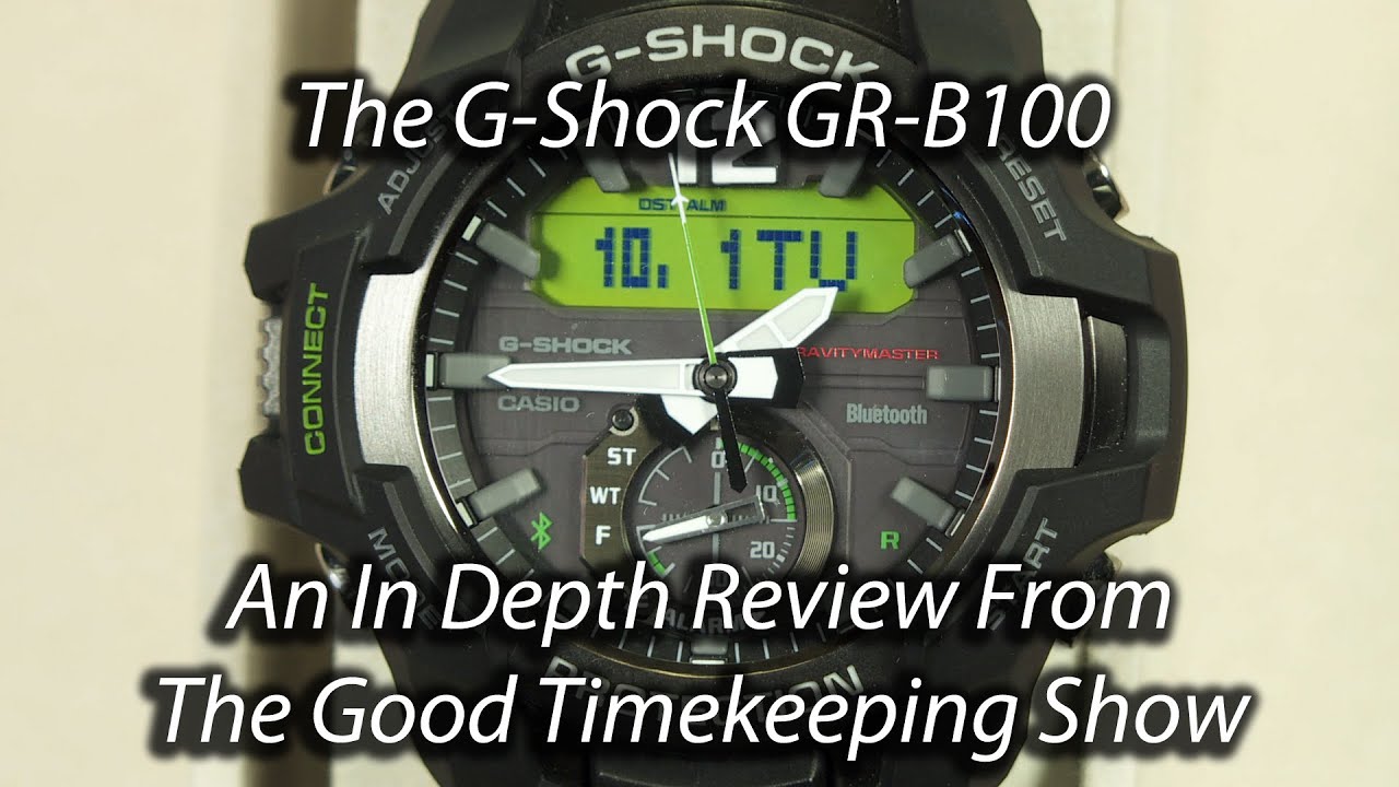 Подробный обзор Gravity Master GR-B100 / G-Shock Connected