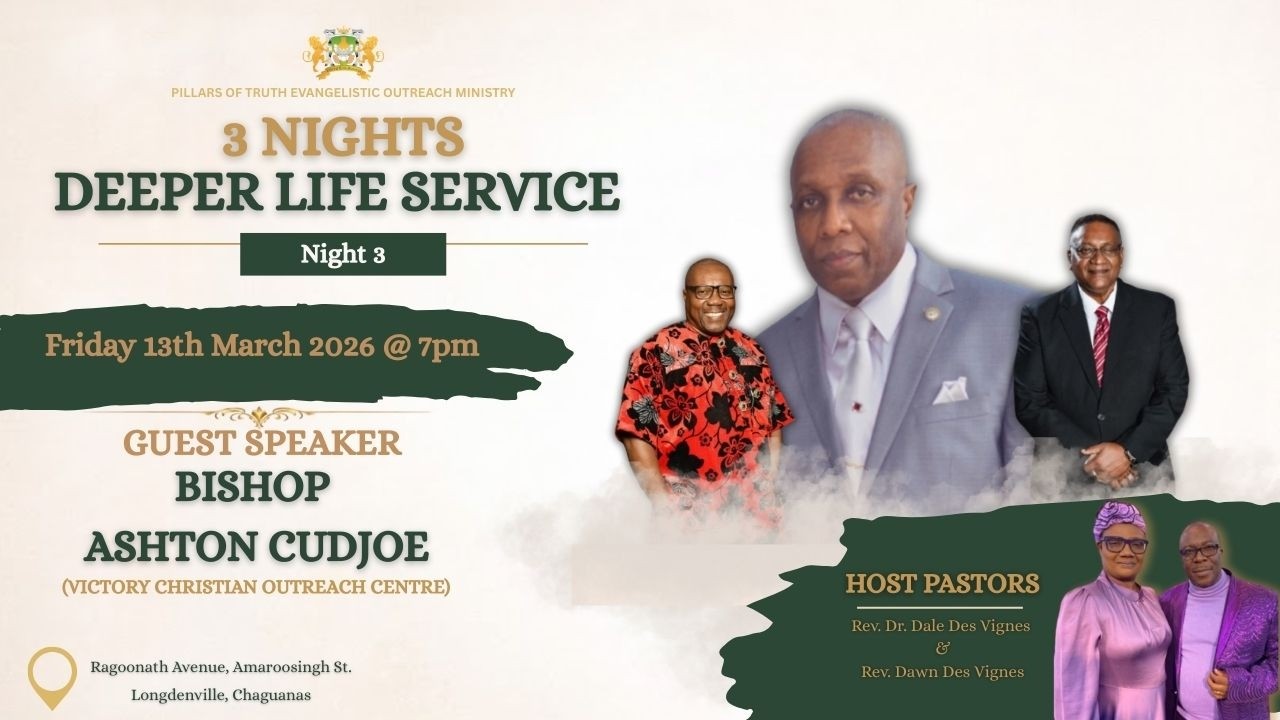 Bishop Ashton Cudjoe | Alpha Ministries | March 13, 2026