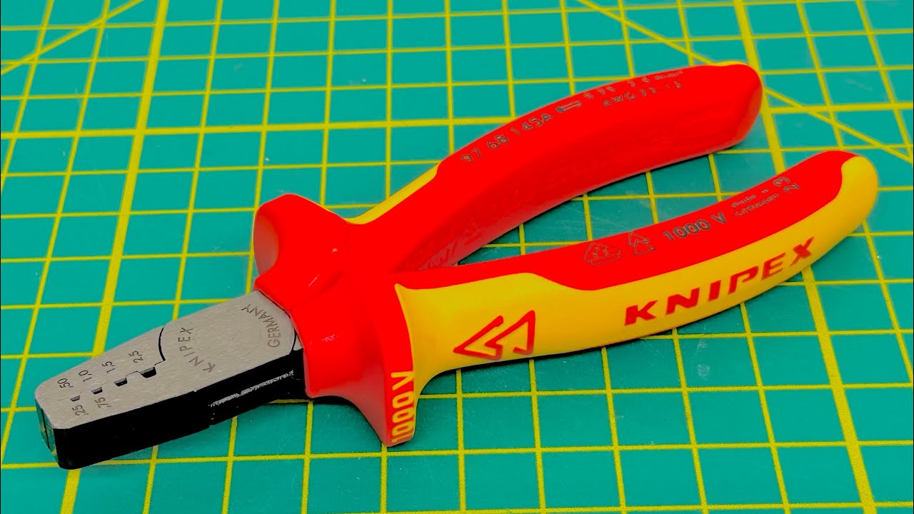 Knipex 97-68-145A Trapezoidal Ferrule Crimper