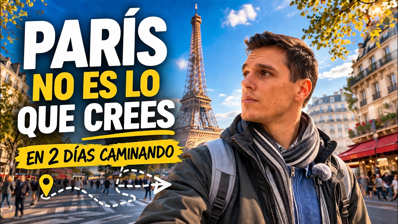 París en 2 días 🇫🇷 Ruta a pie con monumentos, barrios y consejos reales