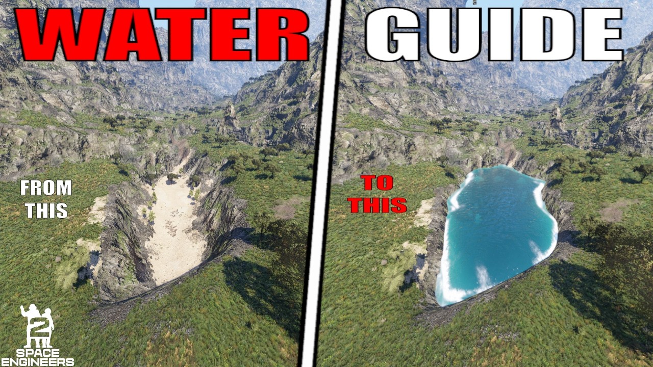 Как достать воду в игре Space Engineers 2