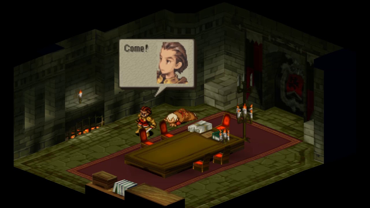 Final Fantasy Tactics 09 Ch 4 - name of love 37 Besselat - Delita kills Goltanna