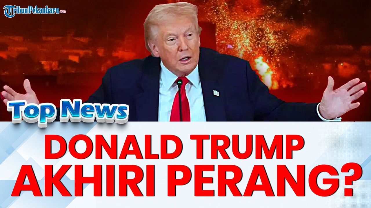 🔴 TRUMP AKHIRI PERANG? OPERASI MILITER diambil untuk mencegah Iran menguasai kawasan Timur Tengah