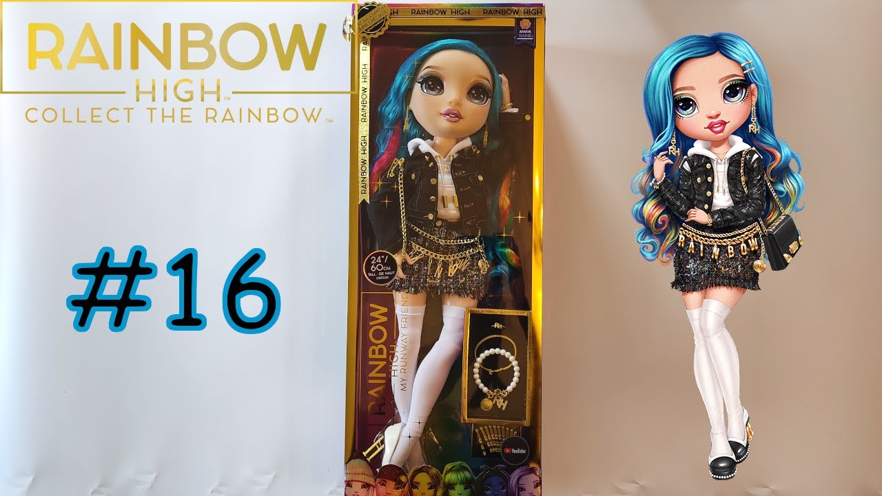 Présentation de la poupée Amaya Raine Géante [Rainbow High #16]