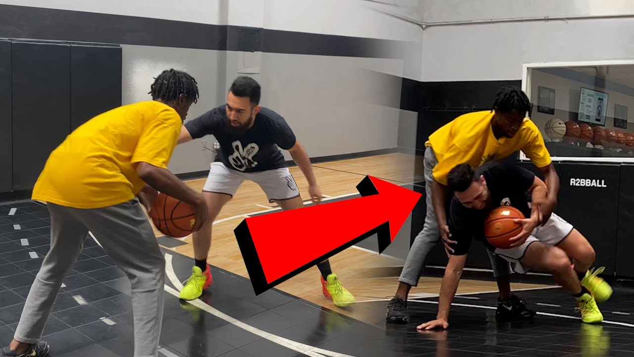 1V1 Vs. R2BBALL (FLIGHTS TRAINER) *IT GOT PHYSICAL*